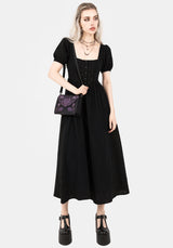 Alder Cotton Detail Midaxi Dress