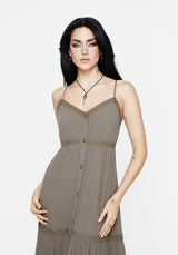 Sara Tiered Lace Maxi Cami Dress