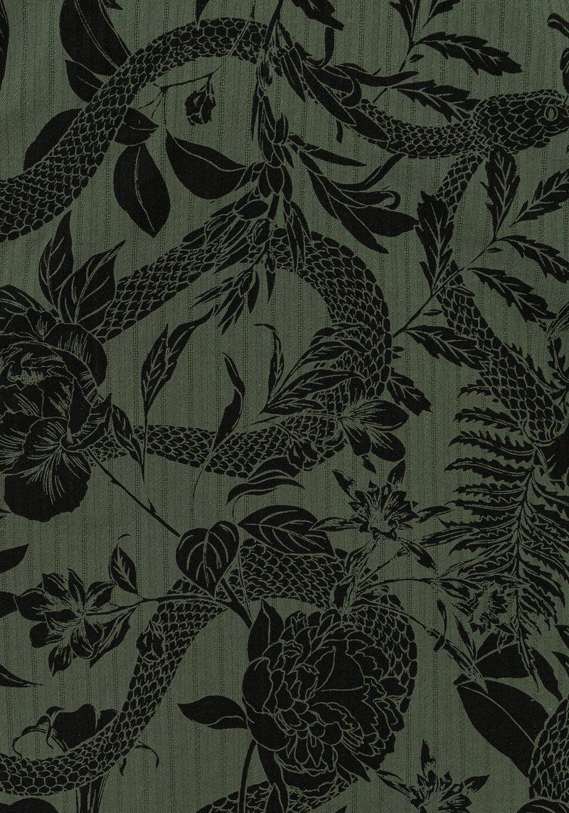 Bashe Cotton Mini Sun Dress - Green