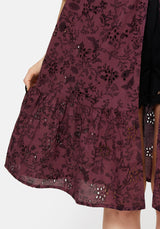 Morgana Cotton Broderie Overdress