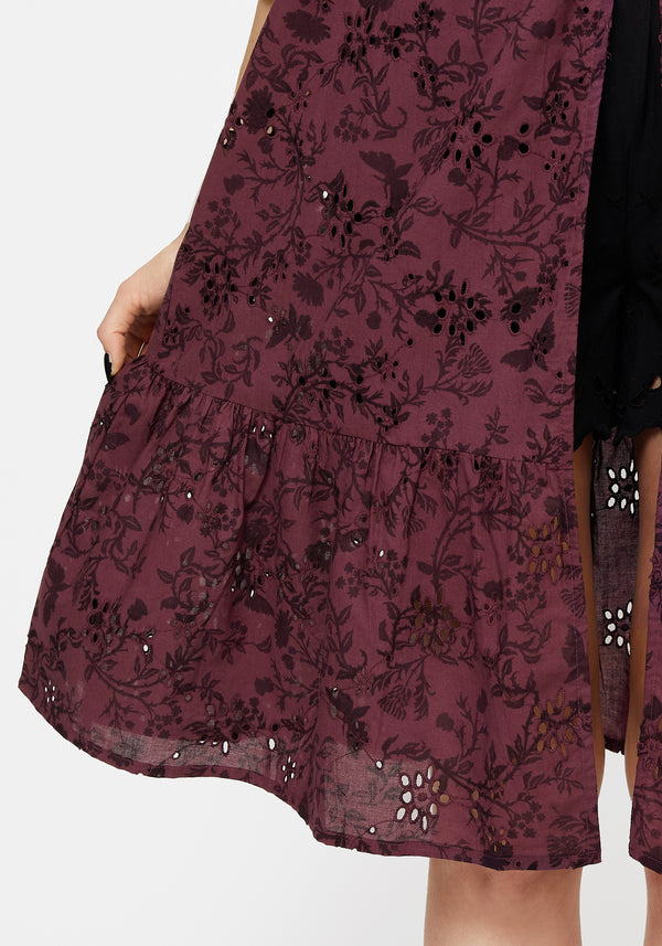 Morgana Cotton Broderie Overdress