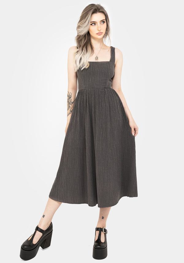 Darkside Corset Midi Dress