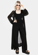 Herne Contrast Wide Leg Jumpsuit