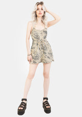 Maypole Cotton Print Cami Playsuit