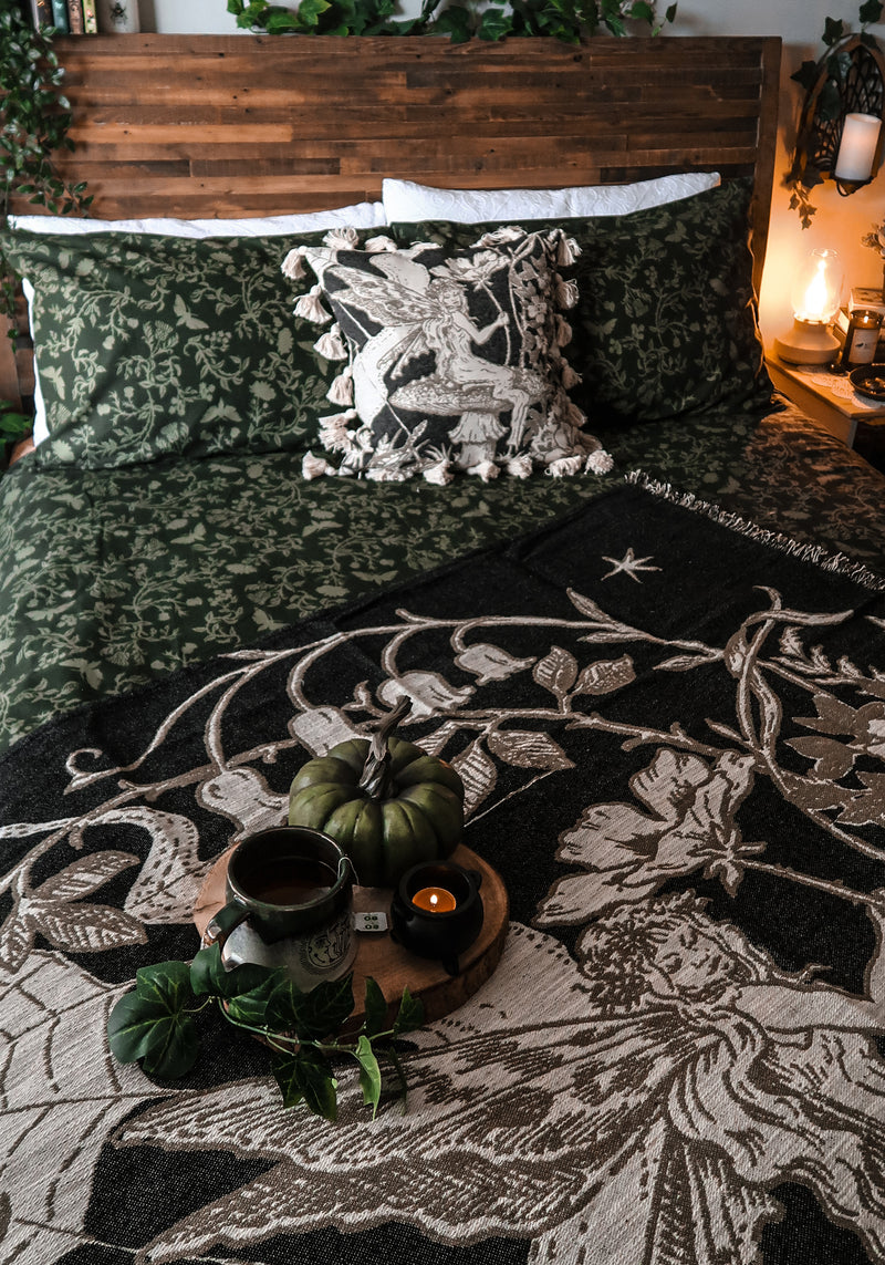 Maypole Fairies Tapestry Blanket