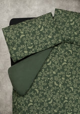 Wildwood Floral Print Cotton Bedding Set - King