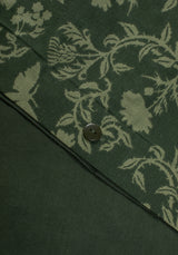 Wildwood Floral Print Cotton Bedding Set - Double