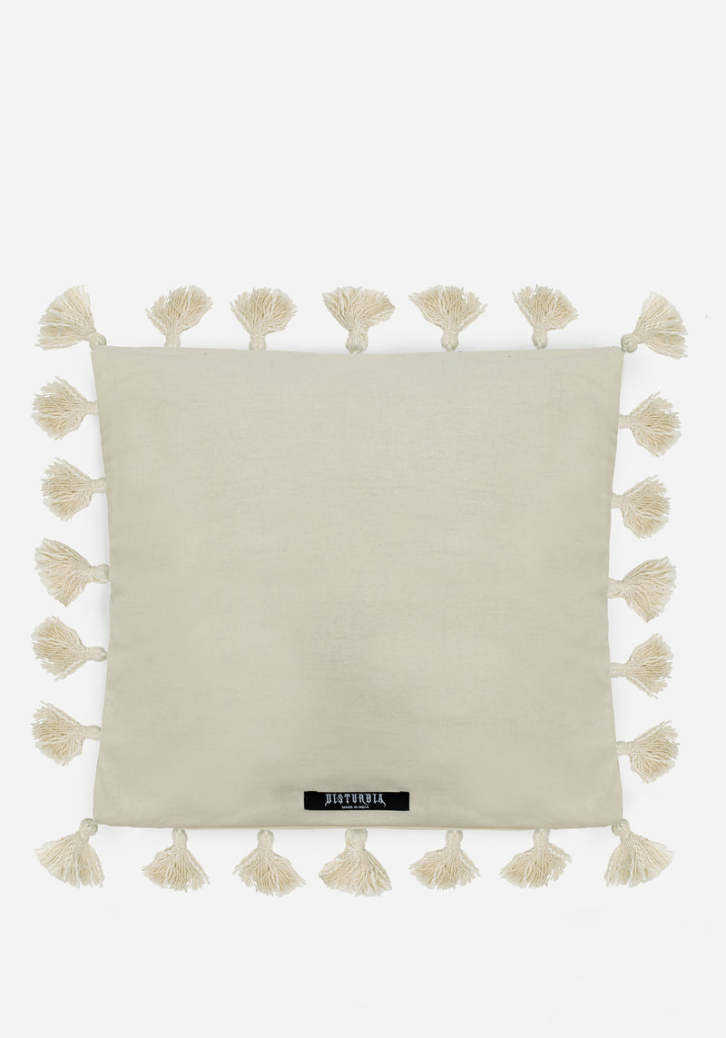 Maypole Fairies Tassel Trim Tapestry Cushion