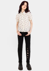 Pleasance Cotton Puff Sleeve Blouse