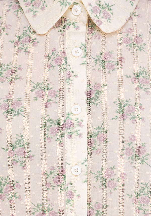 Pleasance Cotton Puff Sleeve Blouse