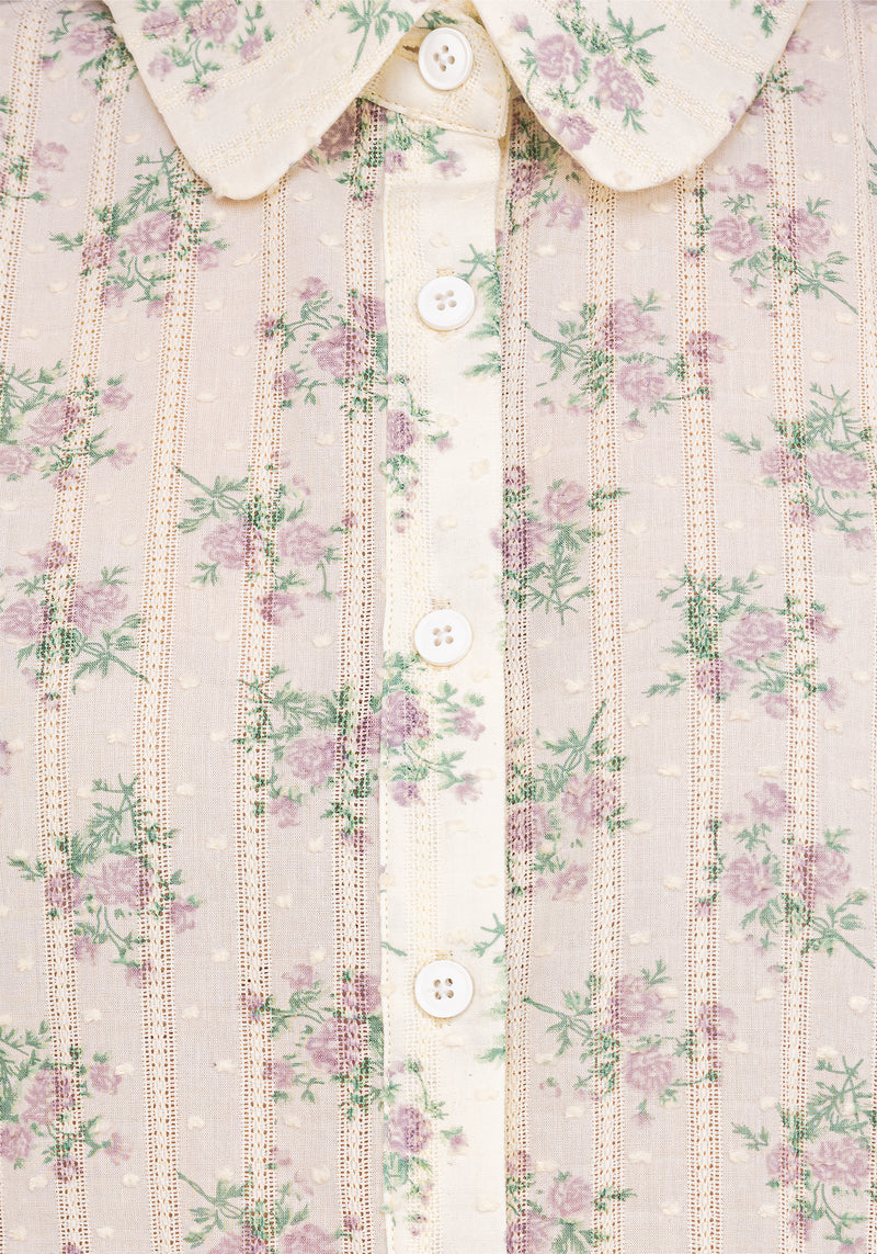 Pleasance Cotton Puff Sleeve Blouse