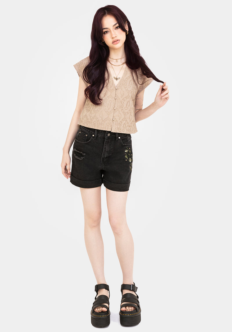 Suma Cotton Textured Blouse