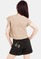 Suma Cotton Textured Blouse