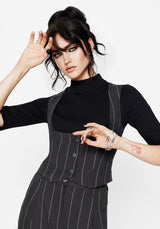 Bellum Stripe Tailored Waistcoat