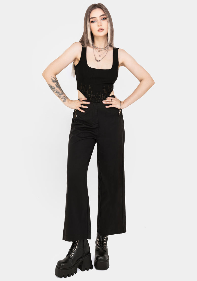 Helena Embroidered Corset Top