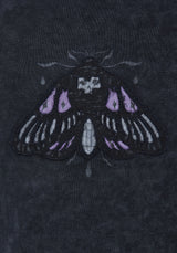 Summertime Cotton Moth Applique T-Shirt