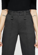 Pinhead Embroidered Belted Balloon Leg Trousers