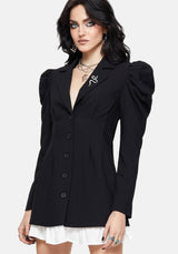 Maura Tailored Double Layered Blazer Dress