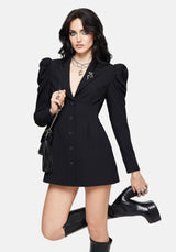 Maura Tailored Double Layered Blazer Dress