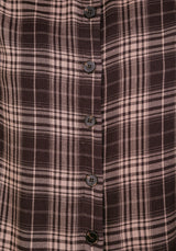 Adra Check Button Up Shirt