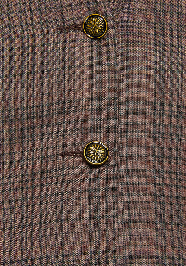 Corbin Check Tailored Waistcoat