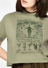 Ode Cotton Jersey Cropped T-Shirt