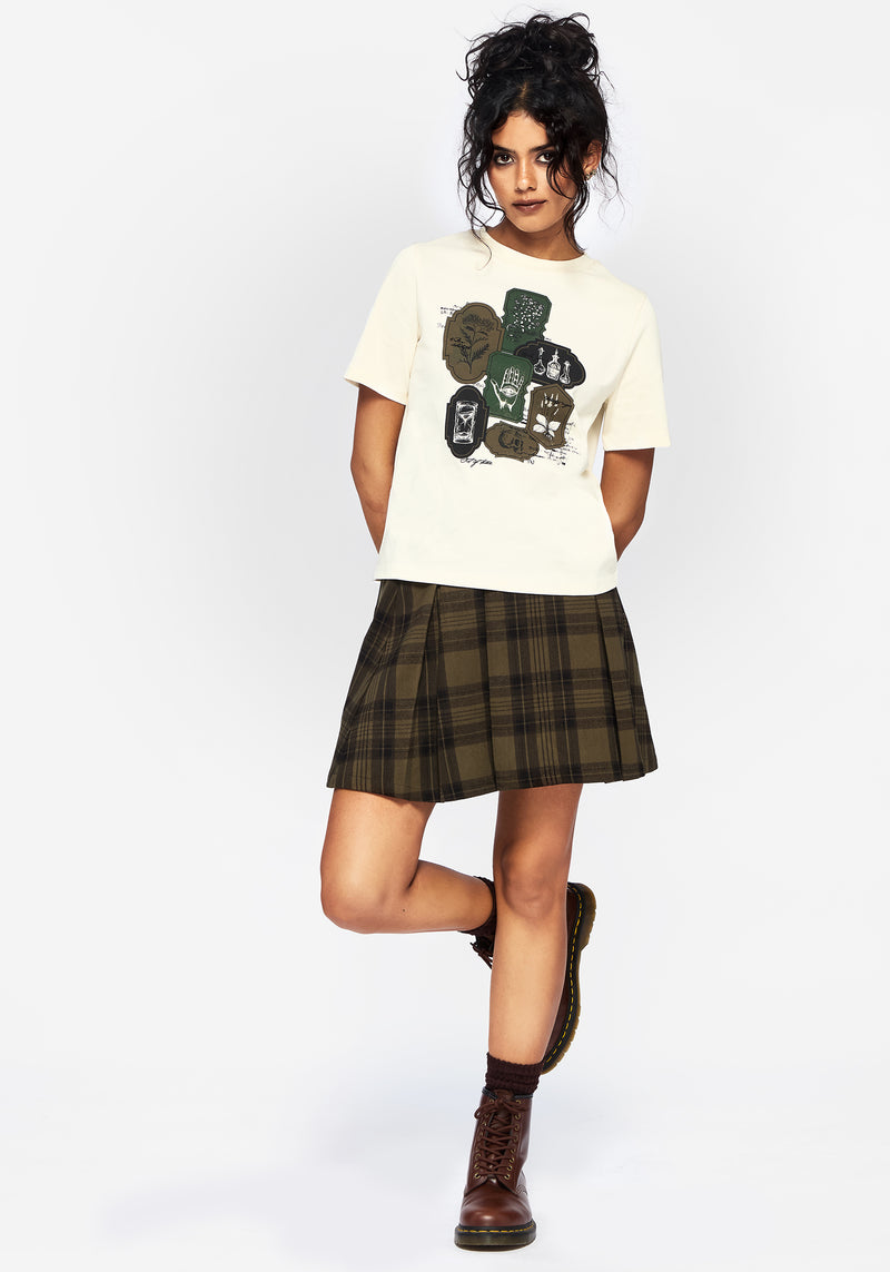 Wicce Stamp Graphic Short Sleeve T-Shirt