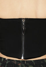 Miranda Lace Up Corset Top