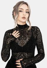 Disrupt Dragon Mesh Long Sleeved Top