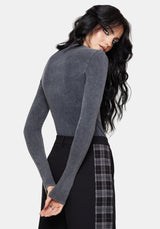 Wyn Dragon Long Sleeved Fitted Tee