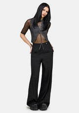 Sirrha PU Serpent Embroidered Waistcoat UK 6