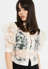 Angela Folk Embroidered Blouse