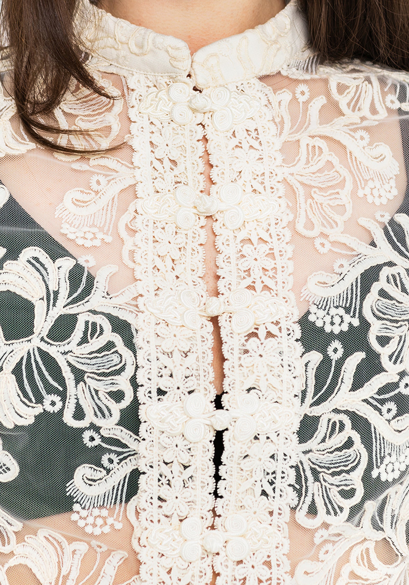 Angela Folk Embroidered Blouse