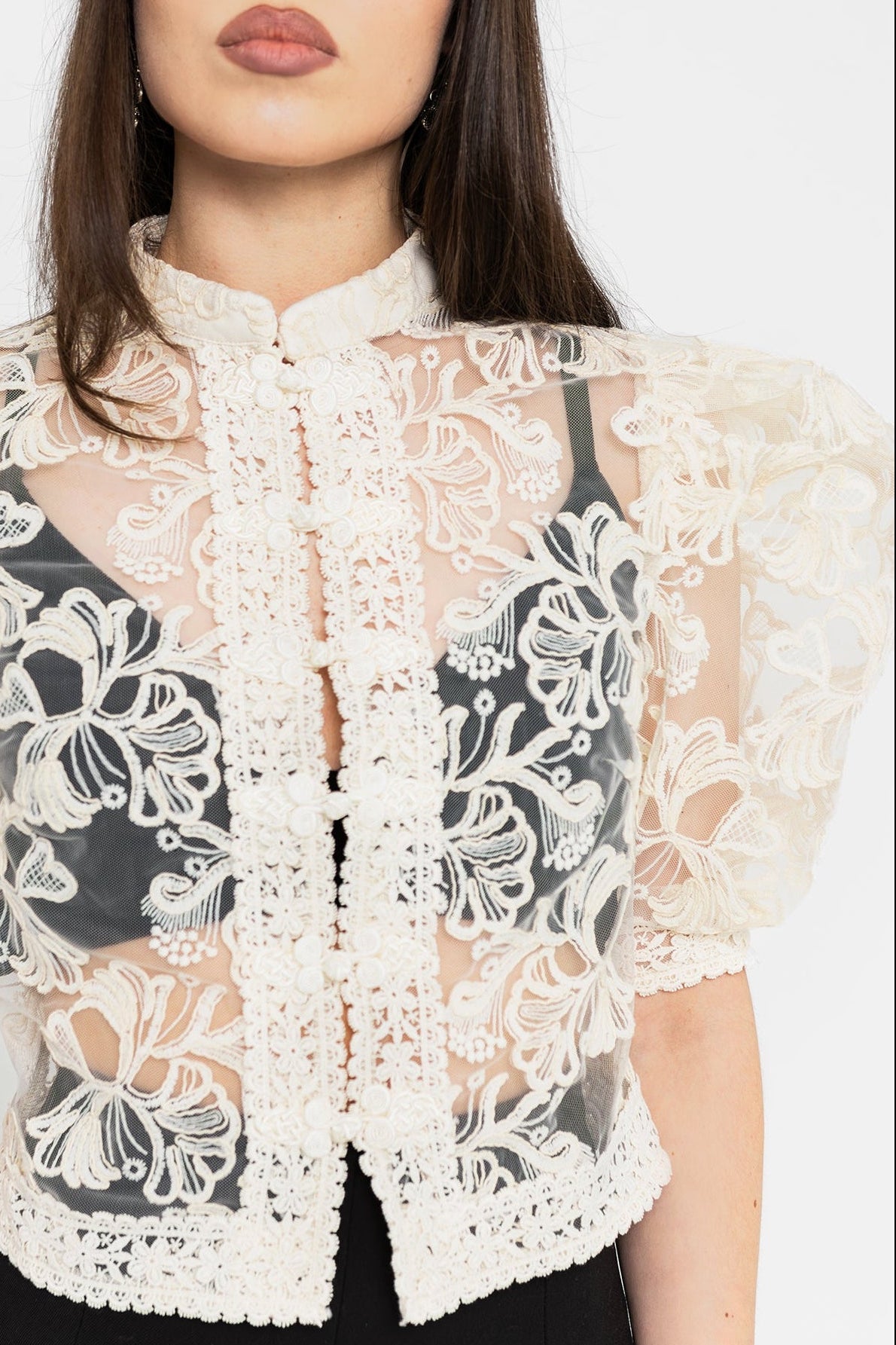 Angela Folk Embroidered Blouse