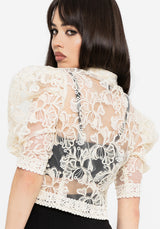 Angela Folk Embroidered Blouse