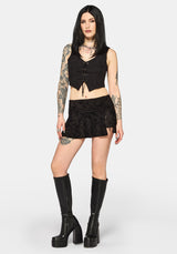 Lila Embroidered Corset Top
