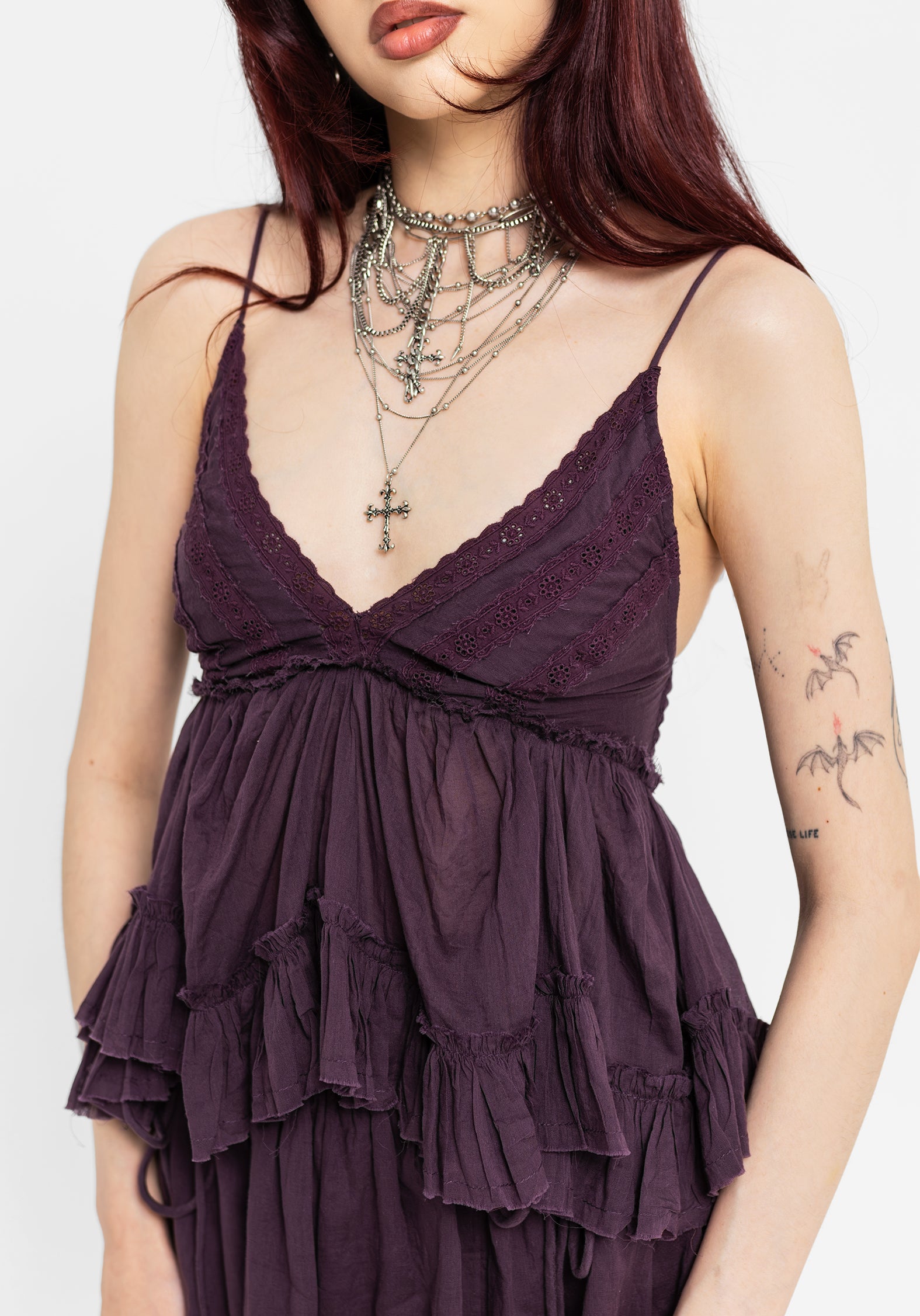 Eliza Textured Babydoll Cami
