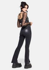 Elise Celestial Scarf Mesh Top