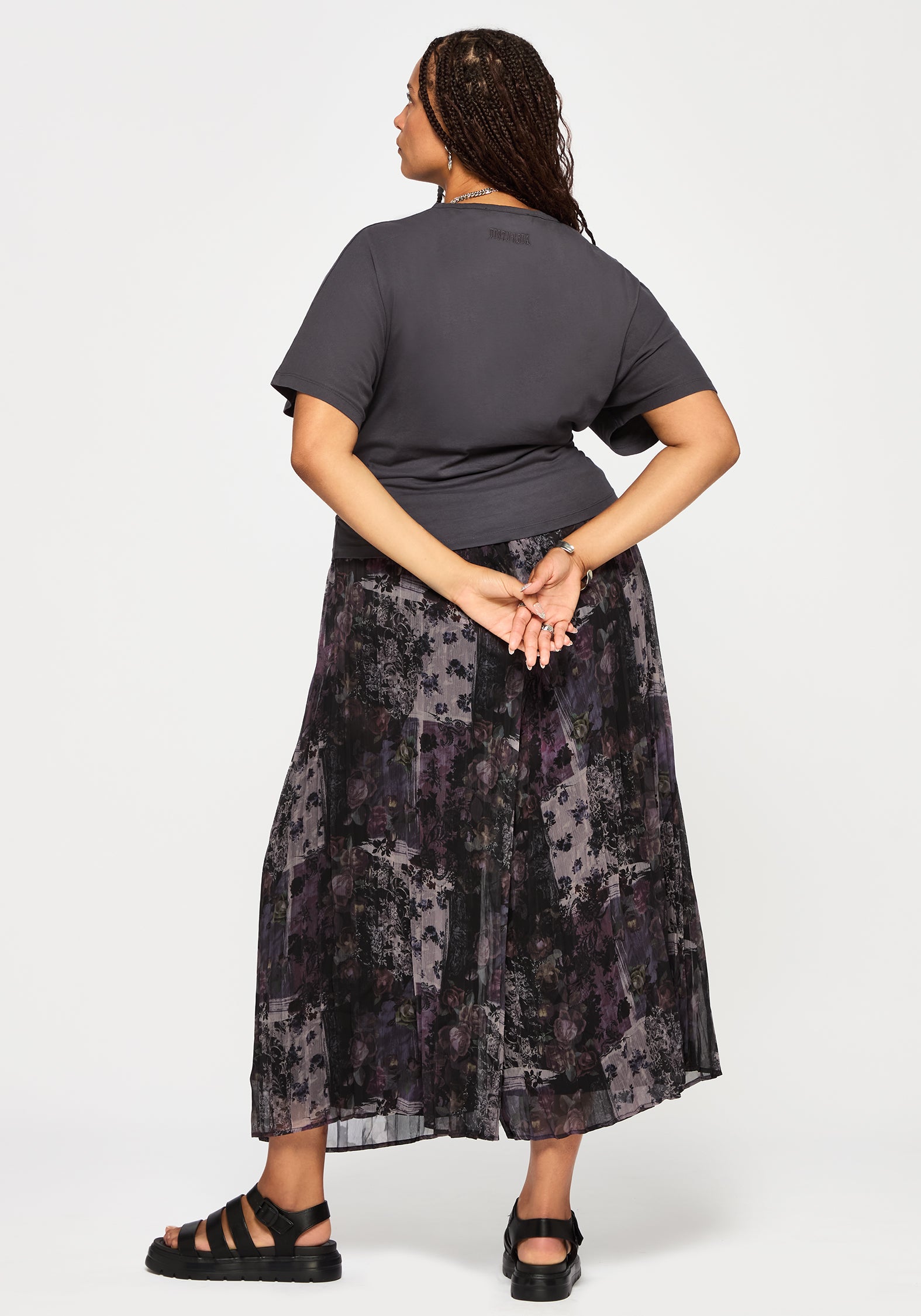 Deni Ruched Short Sleeve Top