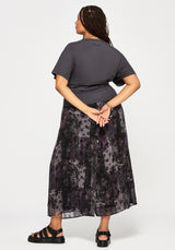 Deni Ruched Short Sleeve Top