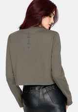 Equinox Graphic Long Sleeve Boxy T-Shirt