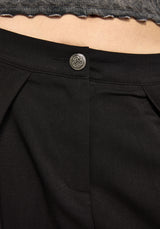 Devin Pleated Palazzo Trouser