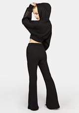 Ouro Embroidered Flared Jogger UK 6