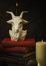 Crying Baphomet Candle Holder