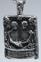 Amorata Lovers Sterling Silver Necklace