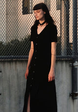 Obsidian Jersey Dress