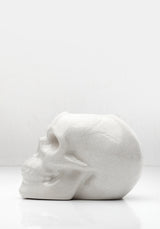 CRYING SKULL CANDLE HOLDER