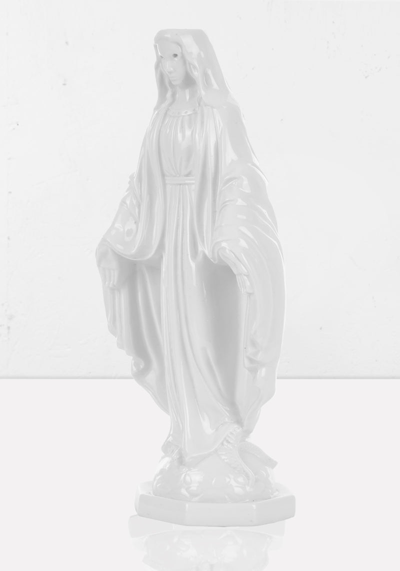 CRYING MADONNA CANDLE HOLDER