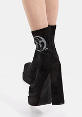 SOL SOCK PLATFORM BOOTS