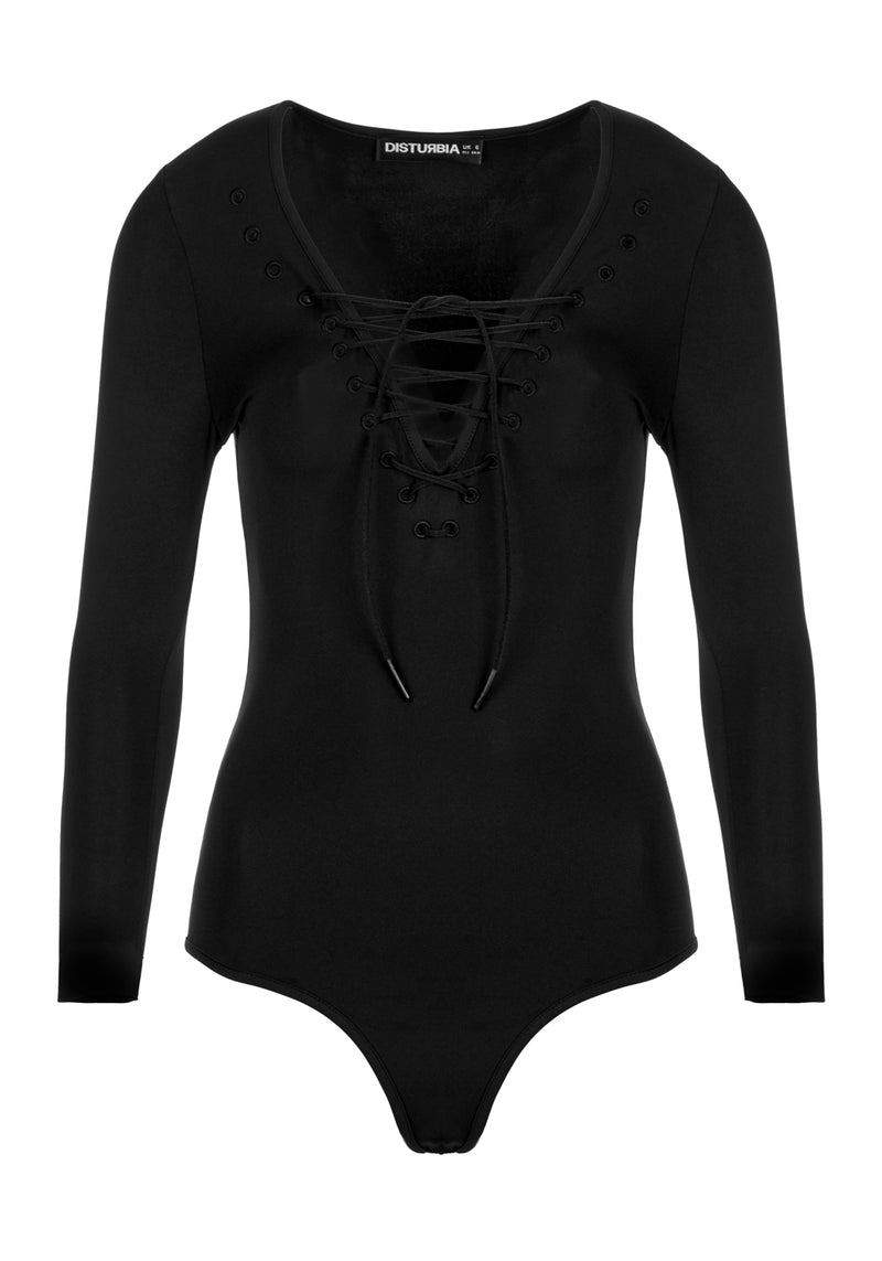 NANCY LACE UP BODYSUIT